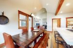 Gorgeous dining area with plenty of seating